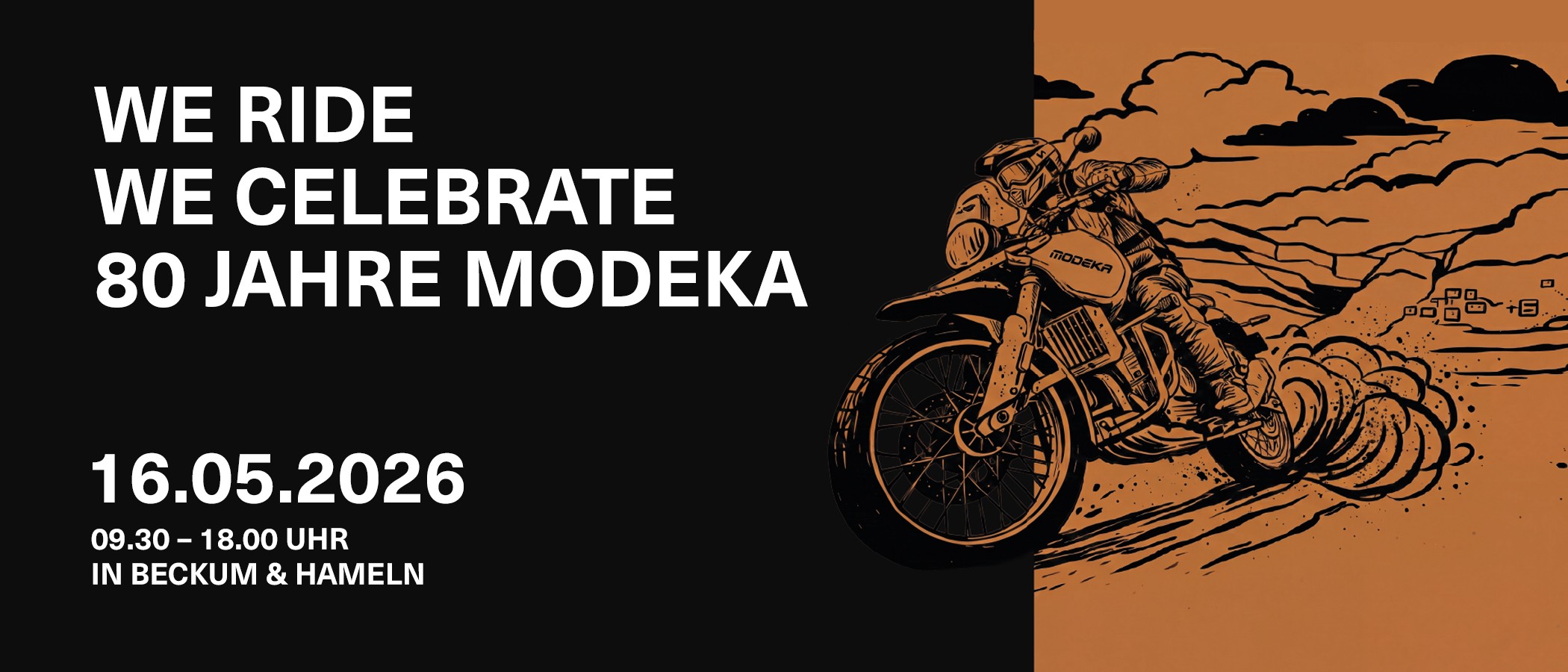 80 Jahre Modeka - Daten zur Veranstaltung