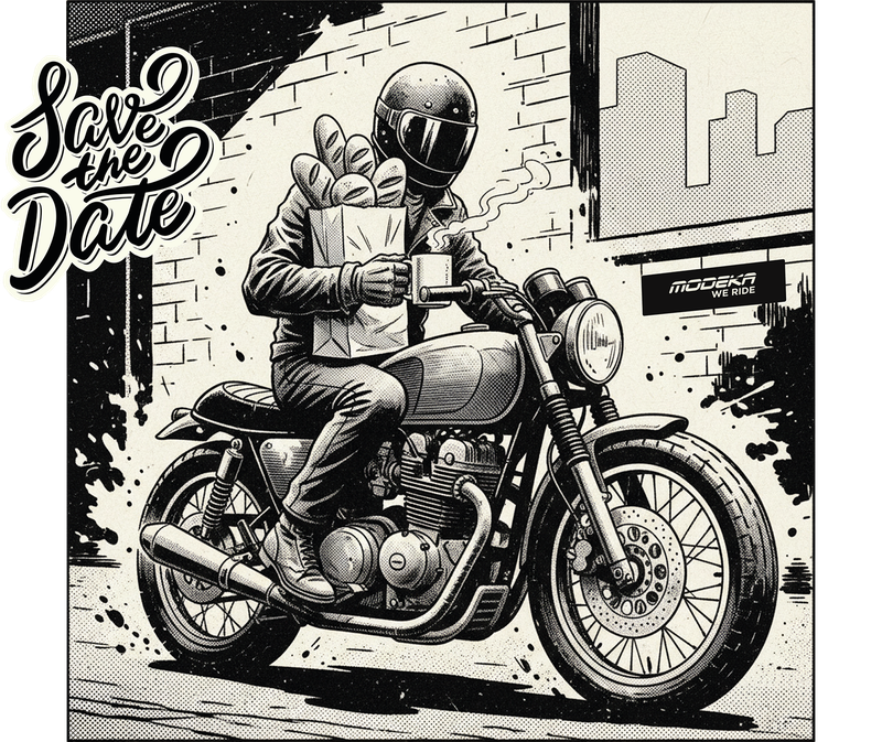 Biker Frühstück 2026 - Grafik